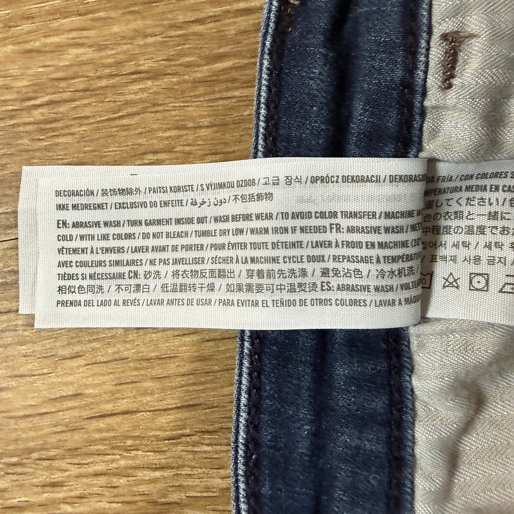 Abercrombie & Fitch Harper Low Rise Super Skinny Jeans Women's 28R 28x26 Dark - Picture 7 of 13